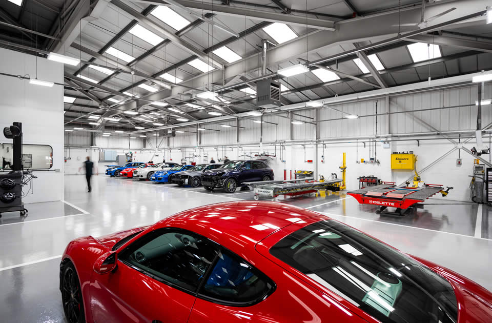 Car Dealership Flooring