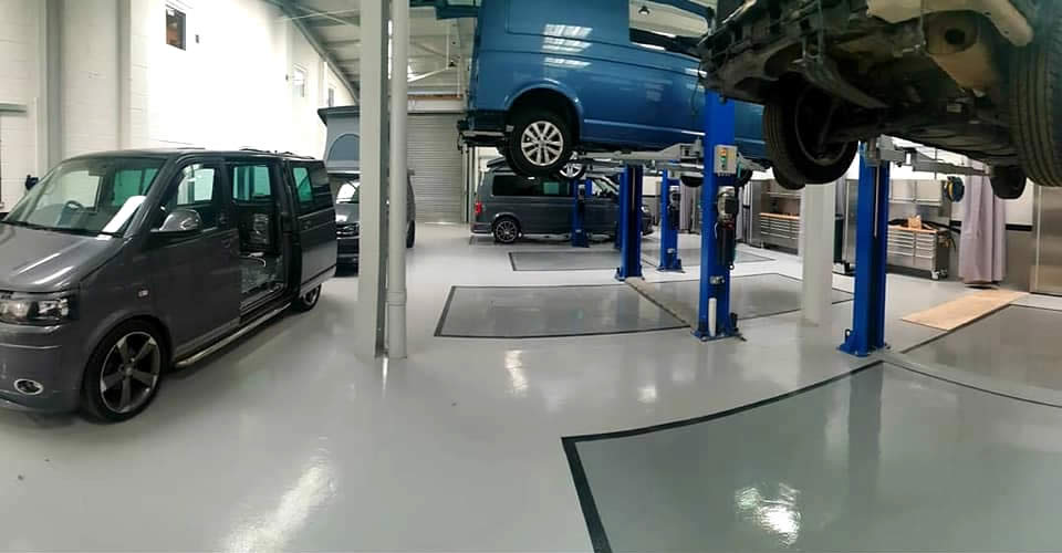 Vehicle Workshop Flooring