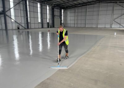 Barton Firtop extension with high build epoxy resin flooring installed by PSC Flooring.