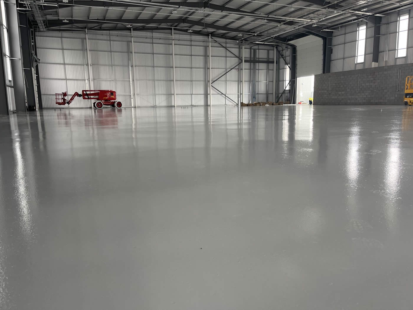 Barton Firtop extension with high build epoxy resin flooring installed by PSC Flooring.