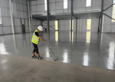 Barton Firtop extension with high build epoxy resin flooring installed by PSC Flooring.